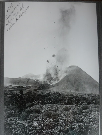 HIC122 Fig3 Erupción del Chinyero, 1909