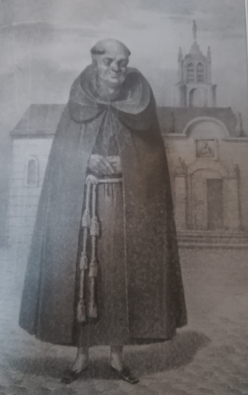 ECA060 Monje Franciscano de la época